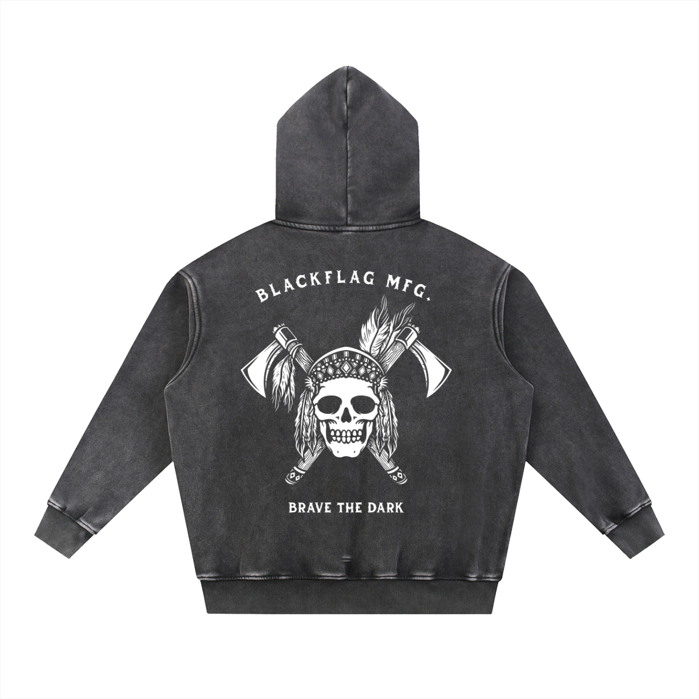 COUNTING COUP SNOWWASHED HOODIE